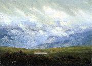 Caspar David Friedrich Drifting Clouds Germany oil painting artist